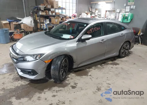 2017 Honda Civic Ex-T from USA, damaged, VIN 2HGFC1F31HH648674
